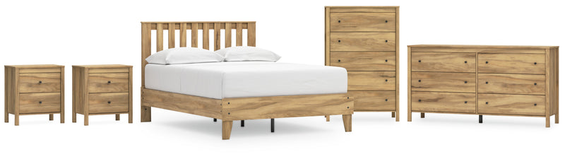 Bermacy Panel Headboard Bedroom Set