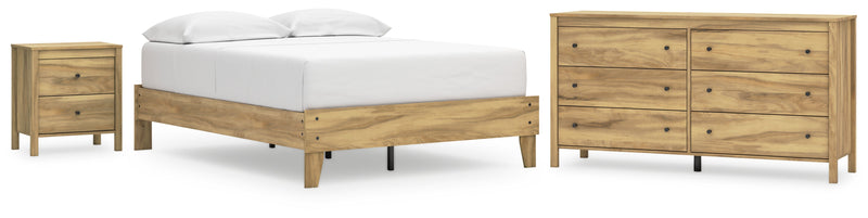 Bermacy Panel Headboard Bedroom Set