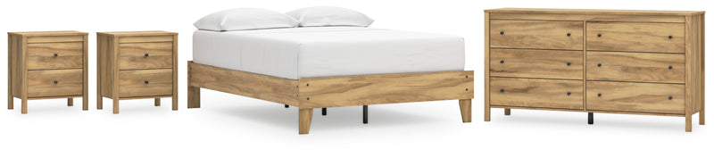 Bermacy Panel Headboard Bedroom Set