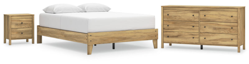 Bermacy Panel Headboard Bedroom Set