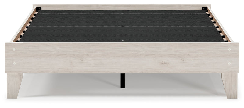 Socalle Bedroom Set Panel Platform Bed with Dresser and 2 Nightstands