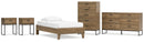 Deanlow Brown Panel Headboard Bedroom Set