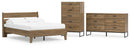 Deanlow Brown Panel Headboard Bedroom Set