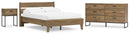 Deanlow Brown Panel Headboard Bedroom Set