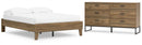 Deanlow Brown Panel Headboard Bedroom Set