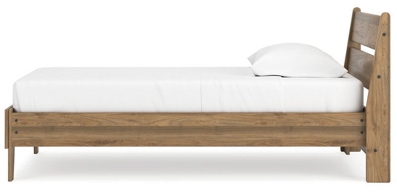 Deanlow Brown Panel Headboard Bedroom Set