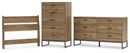 Deanlow Brown Panel Headboard Bedroom Set
