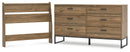 Deanlow Brown Panel Headboard Bedroom Set