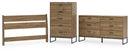 Deanlow Brown Panel Headboard Bedroom Set