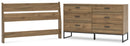 Deanlow Brown Panel Headboard Bedroom Set