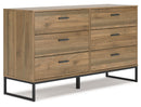 Deanlow Brown Panel Headboard Bedroom Set