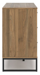 Deanlow Brown Panel Headboard Bedroom Set