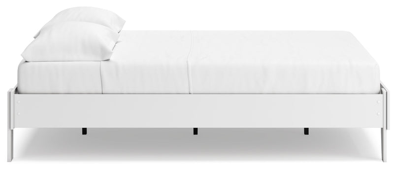 Socalle Bedroom Set Panel Platform Bed with Dresser and 2 Nightstands