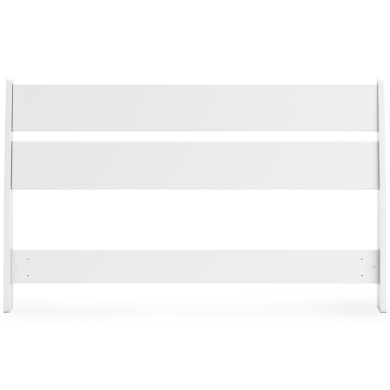 Socalle White or Blue Panel Headboard Bedroom Set