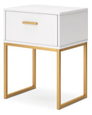 Socalle Twin Panel Headboard with Dresser and Nightstand