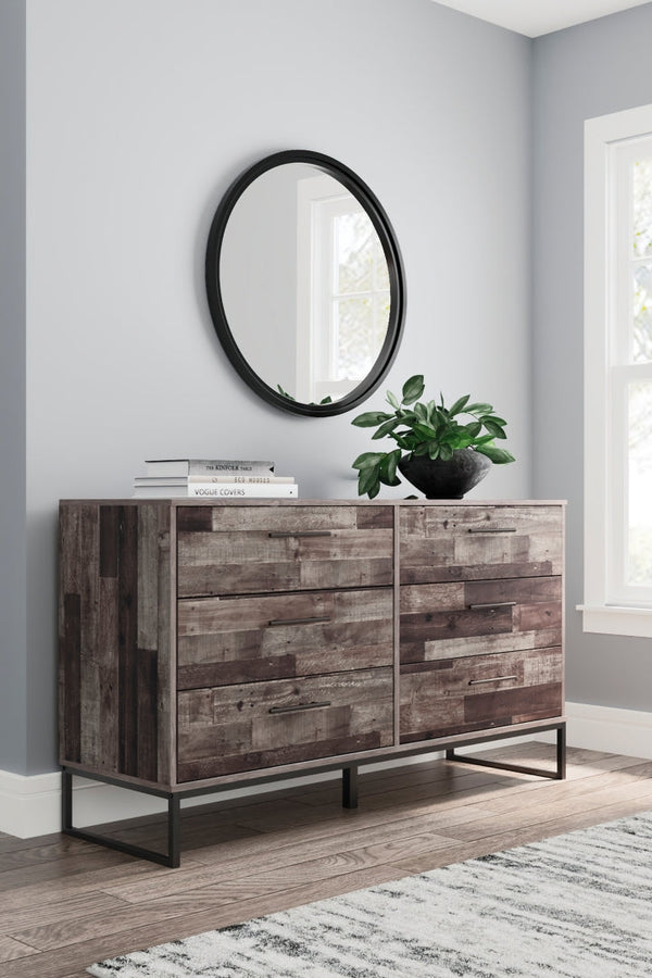 Neilsville Six Drawer Dresser