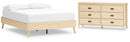 Cabinella Beige Panel Headboard Bedroom Set