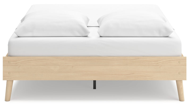 Cabinella Beige Panel Headboard Bedroom Set