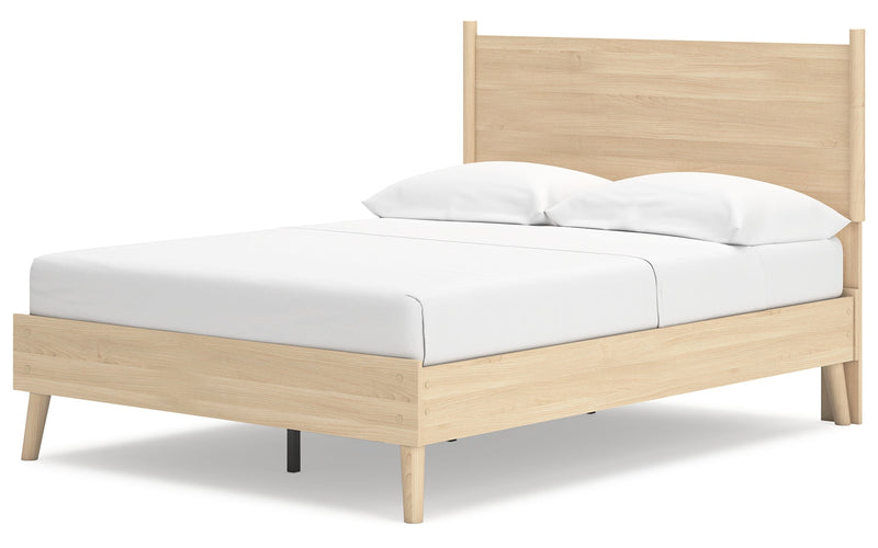 Cabinella Beige Panel Headboard Bedroom Set