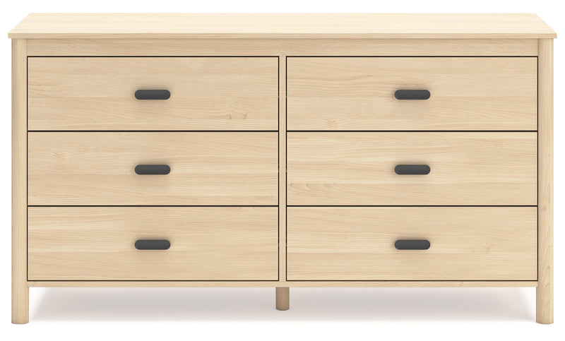 Cabinella Beige Panel Headboard Bedroom Set