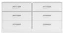 Flannia Six Drawer Dresser