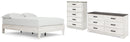 Shawburn White Panel Headboard Bedroom Set