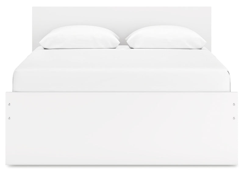 Onita Panel Platform Bed with 2 Side Storage