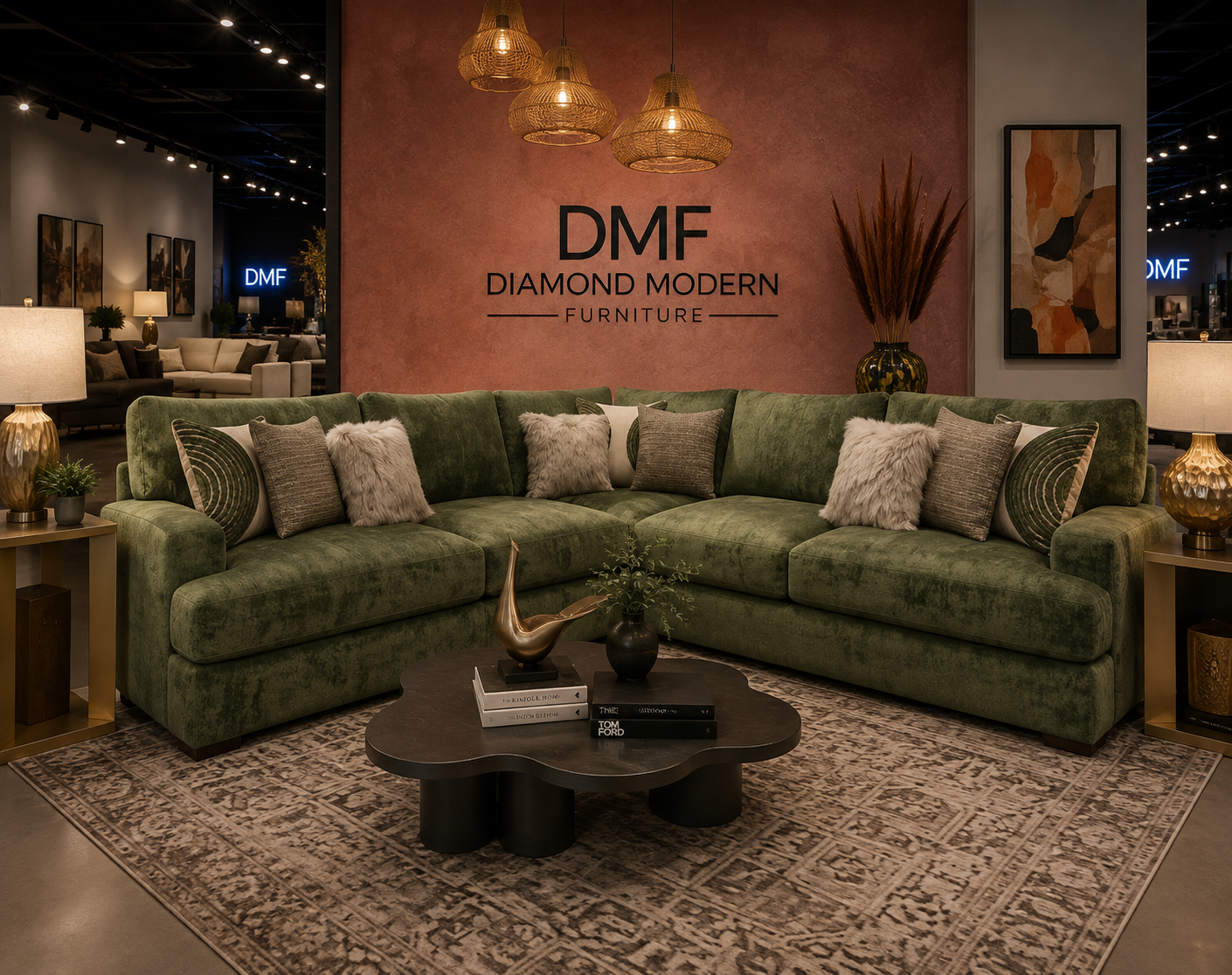 Luscious Pine 2PCS Sectional