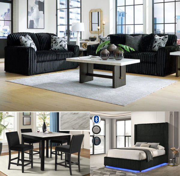 Midnight-Madness Sofa Bundle Deal