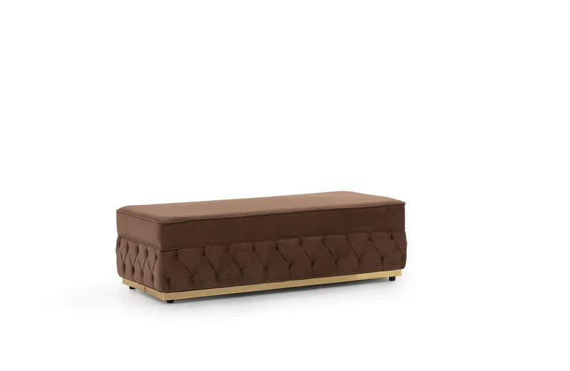 Jester Mocha Velvet Rectangle