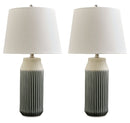 Afener Ceramic Table Lamp (2/CN)