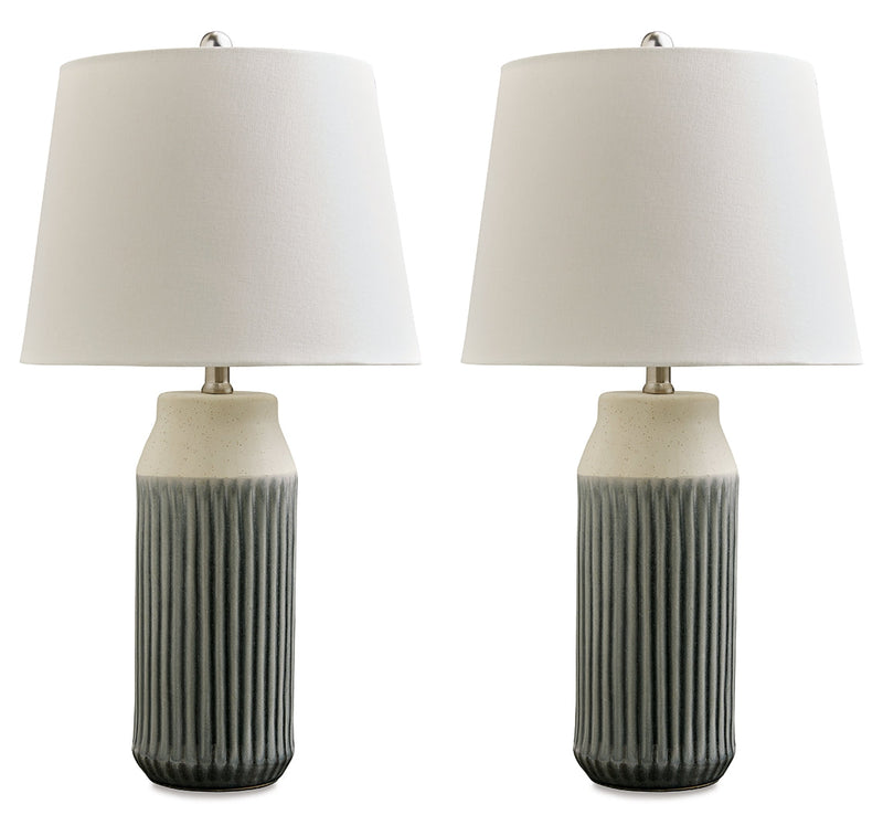 Afener Ceramic Table Lamp (2/CN)