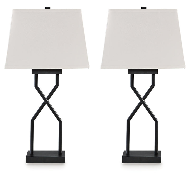 Brookthrone Metal Table Lamp (2/CN)