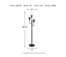 Jaak Metal Floor Lamp (1/CN)
