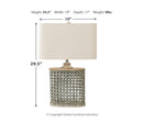 Deondra Metal Table Lamp (1/CN)