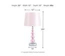 Letty Crystal Table Lamp (1/CN)