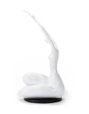 SZ0425 Modern White Lass Sculpture