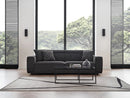 Milos Black 3-Seater Sofa