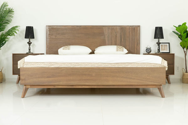 Modrest Claire - Contemporary Walnut Bed