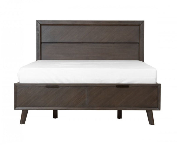 Modrest Roger - Mid-century Acacia Bed