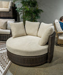 Kimora Swivel Lounge Chair w/Cushion