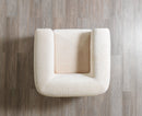 Brenda Ivory Boucle Chair