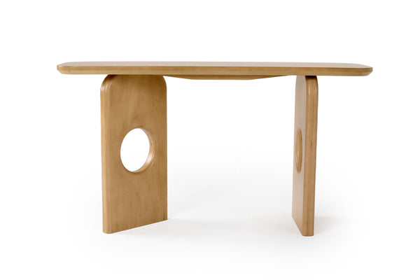 Nova Domus Oshana - Modern White Oak Console Table