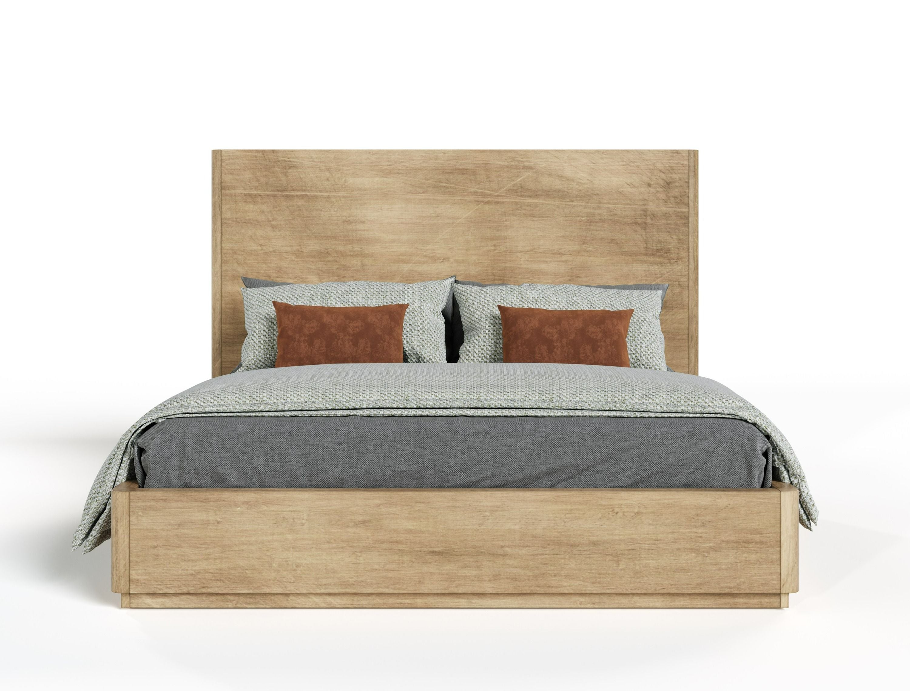 Nova Domus Santa Monica - Modern Natural Oak Bed