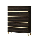 Nova Domus Velondra - Modern Eucalypto + Marble Chest