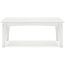 Hyland wave Rectangular Cocktail Table