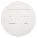 Crescent Luxe Round Dining Table w/UMB OPT