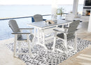 Transville Outdoor Dining Table and 4 Chairs
