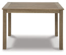 Aria Plains Square Dining Table w/UMB OPT