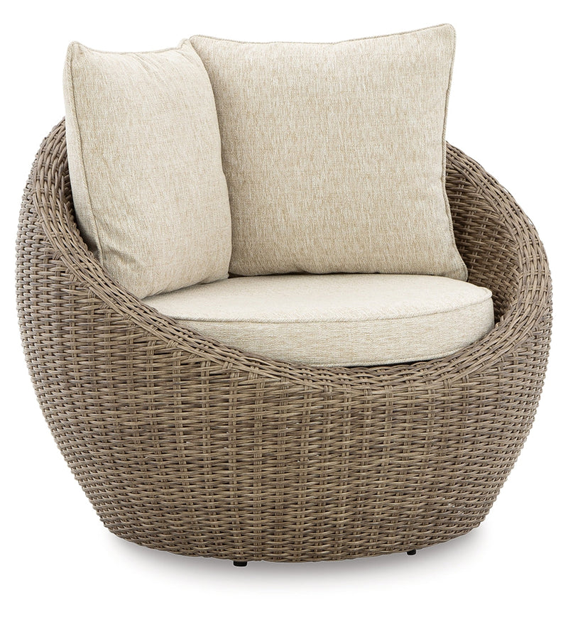 Danson Swivel Lounge w/Cushion (2/CN)